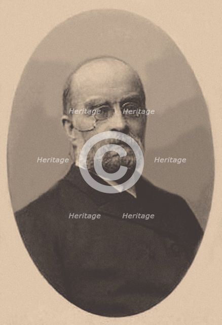 Portrait of Carl Georg Lange (1834-1900).