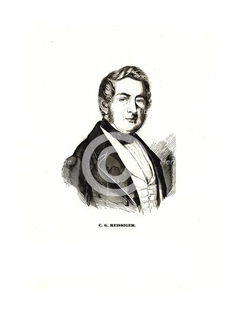Portrait of Carl Gottlieb Reissiger (1798-1859), 1839.