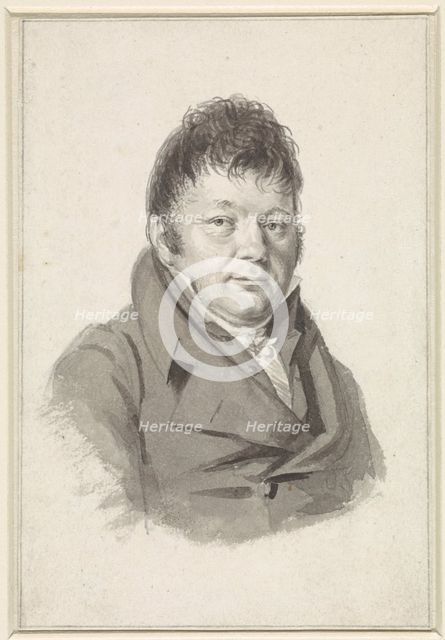 Portrait of Carl Joseph Fodor, 1780-1829. Creator: Hendrik Willem Caspari.