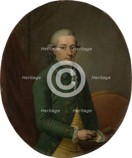 Portrait of Carl Justinian von Holzhausen, after 1781. Creator: German Master.
