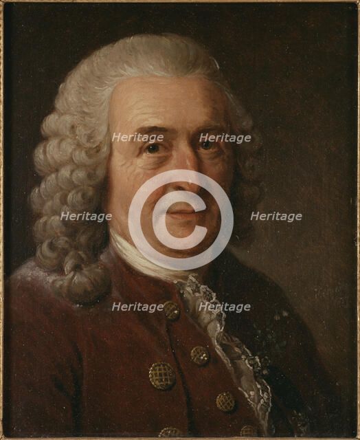 Portrait of Carl Linnaeus (1707-1778), 1827. Creator: Sandberg, Johan Gustaf (1782-1854).