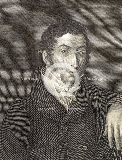 Portrait of Carl Maria von Weber (1786-1826), ca 1820.