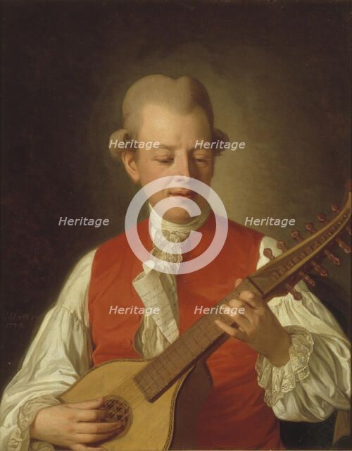 Portrait of Carl Michael Bellman (1740-1795), 1779.