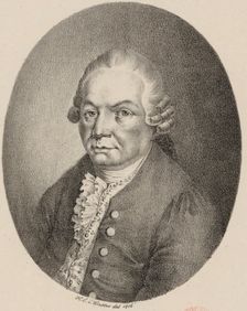 Portrait of Carl Philipp Emanuel Bach (1714-1788), 1816