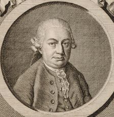 Portrait of Carl Philipp Emanuel Bach (1714-1788), 18th century