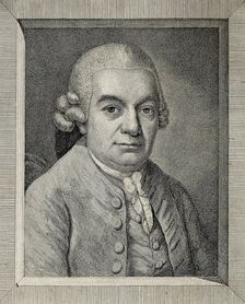 Portrait of Carl Philipp Emanuel Bach (1714-1788), 18th century