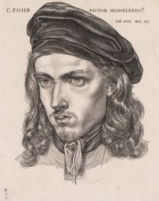 Portrait of Carl Philipp Fohr, 1818. Creator: Samuel Amsler (German, born Switzerland, 1791-1849)