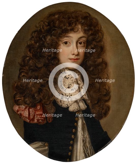 Portrait of Carlo Colonna (1665-1739), as a young boy. Creator: Voet, Jacob Ferdinand (1639-1689).