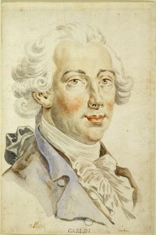 Portrait of Carlo Antonio Bertinazzi (1710-1783), 1740s. Creator: Allou, Gilles (1670-1751)