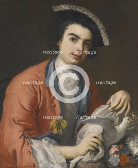Portrait of Carlo Broschi (1705-1782), known as Farinelli.