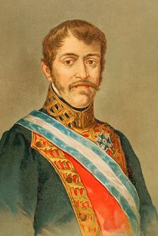 Portrait of Carlos María Isidro de Borbón (1788-1855), known as Don Carlos, 1889. Creator: Unknown
