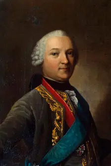 Portrait of Caspar von Saldern (1711-1786), middle of the 18th century. Creator: Erichsen, Vigilius (1722-1782)