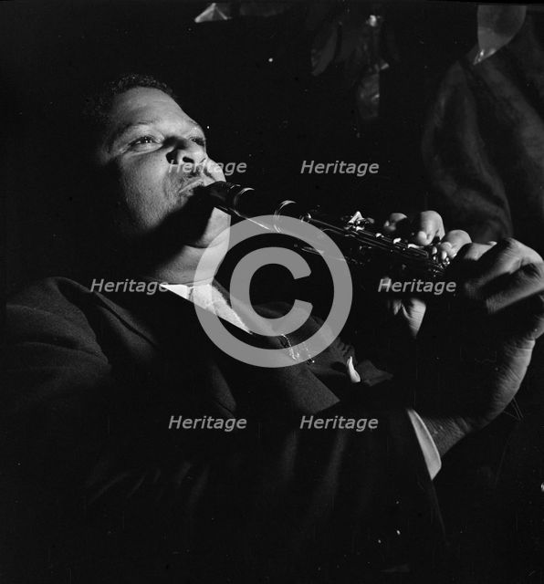 Portrait of Cecil (Xavier) Scott, Ole South, New York, N.Y., ca. Oct. 1946. Creator: William Paul Gottlieb.