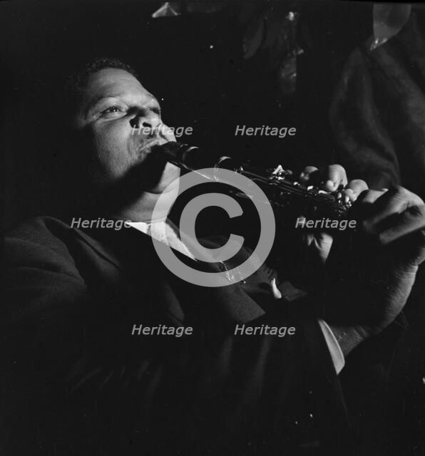 Portrait of Cecil (Xavier) Scott, Ole South, New York, N.Y., ca. Oct. 1946. Creator: William Paul Gottlieb.