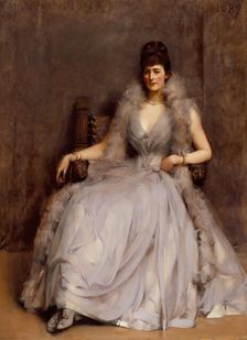 Portrait of Cecilia Tower, 1889. Creator: James Jebusa Shannon