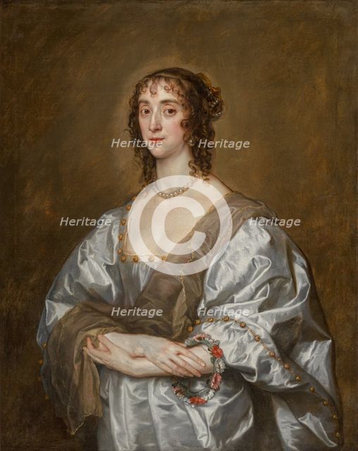 Portrait of Cecilia Killigrew, 1630s. Creator: Dyck, Sir Anthony van (1599-1641).