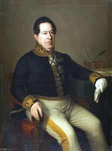 Portrait of Cesáreo María Sáenz y de la Barrera, 1842. Creator: Antonio María Esquivel