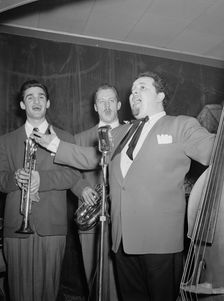 Portrait of Chubby Jackson, Conte Candoli, and Emmett Carls, Esquire Club...,N.Y., ca. Apr. 1947. Creator: William Paul Gottlieb