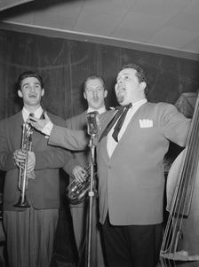 Portrait of Chubby Jackson, Conte Candoli, and Emmett Carls, Esquire Club...,N.Y., ca. Apr. 1947. Creator: William Paul Gottlieb