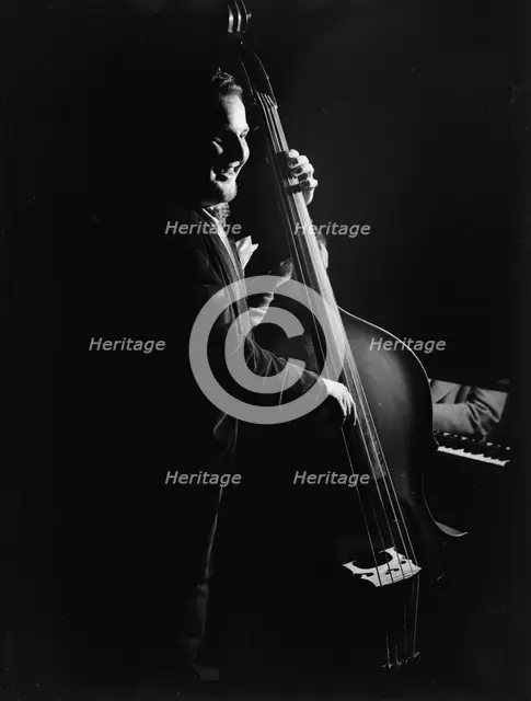 Portrait of Chubby Jackson, Downbeat, New York, N.Y., ca. Nov. 1946.  Creator: William Paul Gottlieb.