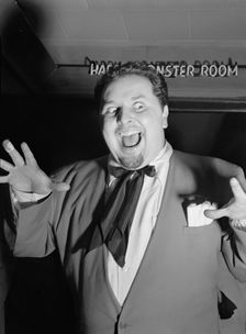 Portrait of Chubby Jackson, Esquire Club, Valley Stream, Long Island, N.Y., ca. Apr. 1947. Creator: William Paul Gottlieb