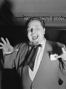 Portrait of Chubby Jackson, Esquire Club, Valley Stream, Long Island, N.Y., ca. Apr. 1947. Creator: William Paul Gottlieb