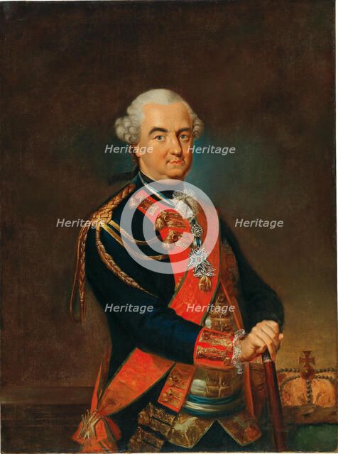 Portrait of Charles Theodore, Elector of Bavaria, Count Palatine of the Rhine, 2nd Half 18th cen. Creator: Brandt, Heinrich Carl (1724-1787).