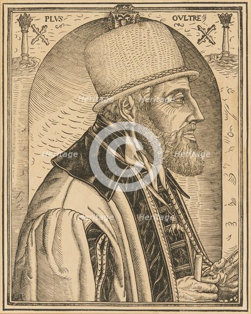 Portrait of Charles V of Spain (1500-1558), 16th century. Creator: Anonymous.