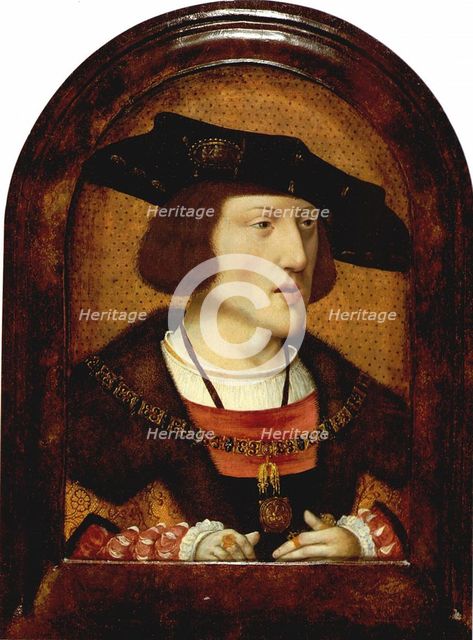 Portrait of Charles V of Spain (1500-1558), c. 1520. Artist: Anonymous  