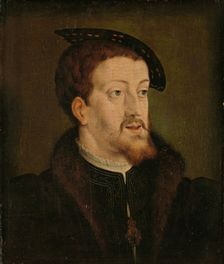 Portrait of Charles V, Holy Roman Emperor, c.1530. Creator: Unknown