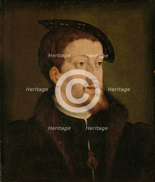 Portrait of Charles V, Holy Roman Emperor, c.1530. Creator: Unknown.