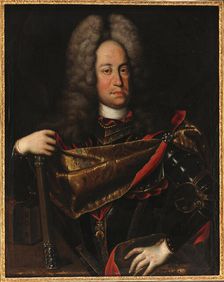 Portrait of Charles VI (1685-1740), Holy Roman Emperor, c1740. Creator: Anonymous ()