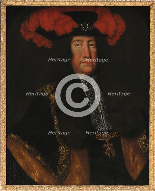 Portrait of Charles VI (1685-1740), Holy Roman Emperor, c1740. Creator: Anonymous ().