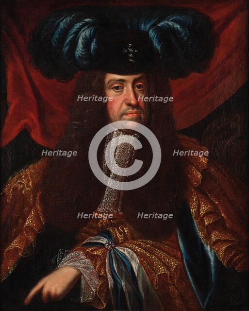 Portrait of Charles VI (1685-1740), Holy Roman Emperor, ca 1720. Creator: Anonymous.
