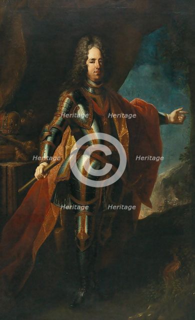 Portrait of Charles VI (1685-1740), Holy Roman Emperor. Creator: Schuppen, Jacob van (1670-1751).