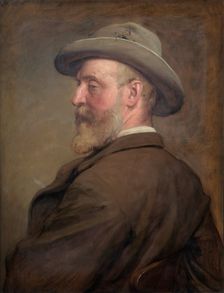 Portrait of Charles West Cope, R.A., 1879. Creator: Henry Tanworth Wells