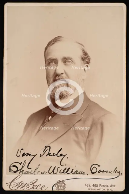 Portrait of Charles William Coombs, Before 1893. Creator: Charles Milton Bell.