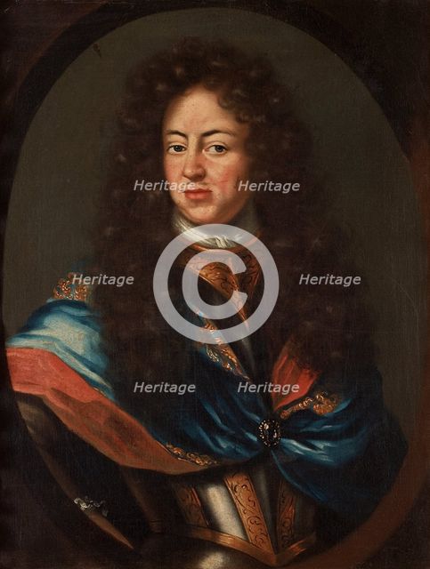 Portrait of Charles XI of Sweden (1655-1697). Artist: Mytens (Mijtens), Martin van (1648-1736)