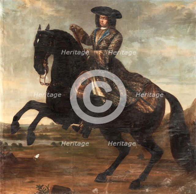 Portrait of Charles XI of Sweden, 1696. Artist: Krafft, David, von (1655-1724)