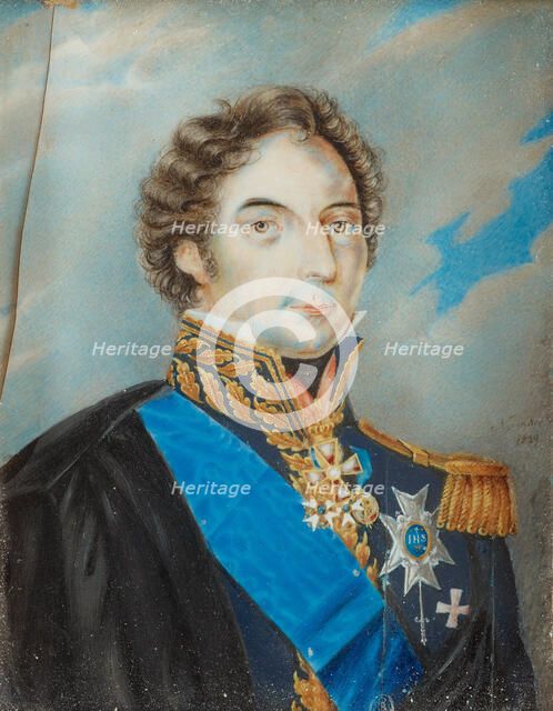Portrait of Charles XIV John (1763-1844), King of Sweden, 1829.