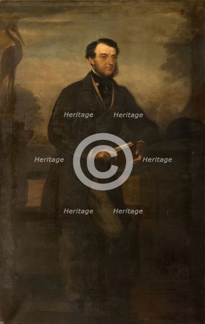 Portrait Of Charles B Adderley 1st Lord Norton, 1865. Creator: Henry Weigall.