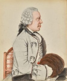 Portrait of Charles Benjamin de Langes de Montmirail, Baron de Lubières, about 1760. Creator: Jean-Etienne Liotard