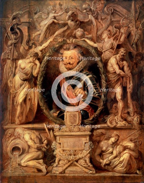 Portrait of Charles Bonaventure de Longueval, Comte de Bucquoy, (1571-1621), 1621.  Artist: Peter Paul Rubens