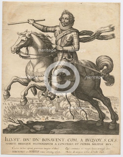 Portrait of Charles Bonaventure de Longueval, Comte de Bucquoy (1571-1621), 1630.