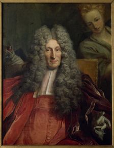 Portrait of Charles Boucher d'Orsay, provost of merchants from 1700 to 1708 (fragment), 1702. Creator: Nicolas de Largilliere