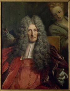 Portrait of Charles Boucher d'Orsay, provost of merchants from 1700 to 1708 (fragment), 1702. Creator: Nicolas de Largilliere