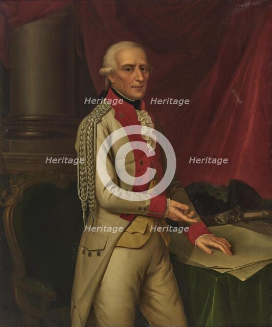 Portrait of Charles Christian Erdmann, Duke of Württemberg-Oels (1716-1792) , Late 18th century. Creator: Anonymous.