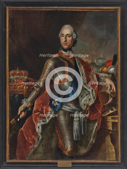 Portrait of Charles Christian Erdmann, Duke of Württemberg-Oels (1716-1792) , c. 1755. Creator: Anonymous.