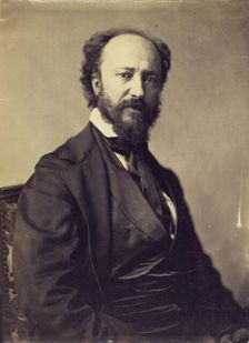 Portrait of Charles Daubigny (1817-1878), 1861-1869. Creator: Nadar, Gaspard-Félix (1820-1910)