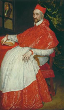 Portrait of Charles de Guise, cardinal of Lorraine, archbishop of Reims, 1572